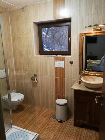 Фото номера Стандартный двухместный номер с 1 кроватью Отель Conac Bavaria г. Буштени 2