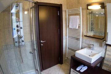 Фото номера Двухместный номер с 1 кроватью Гостевой дом Pension Casa Sara г. Буштени 30
