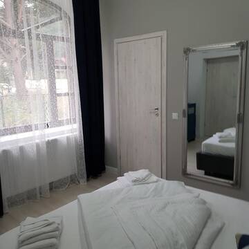 Фото номера Номер-студио Делюкс с кроватью размера &quot;king-size&quot; Гостевой дом Casa Trei Frati г. Буштени 20
